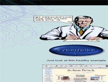Tablet Screenshot of cyberspike.com